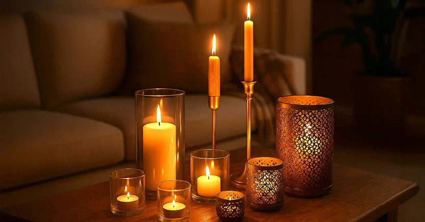 Luzes de velas