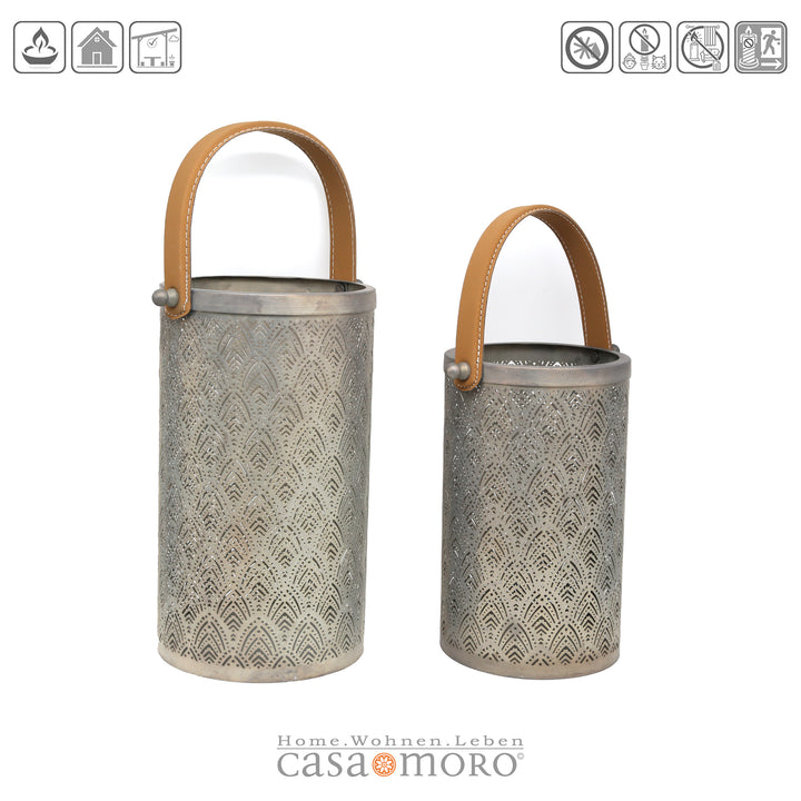 Conjunto de 2 lanternas Benno