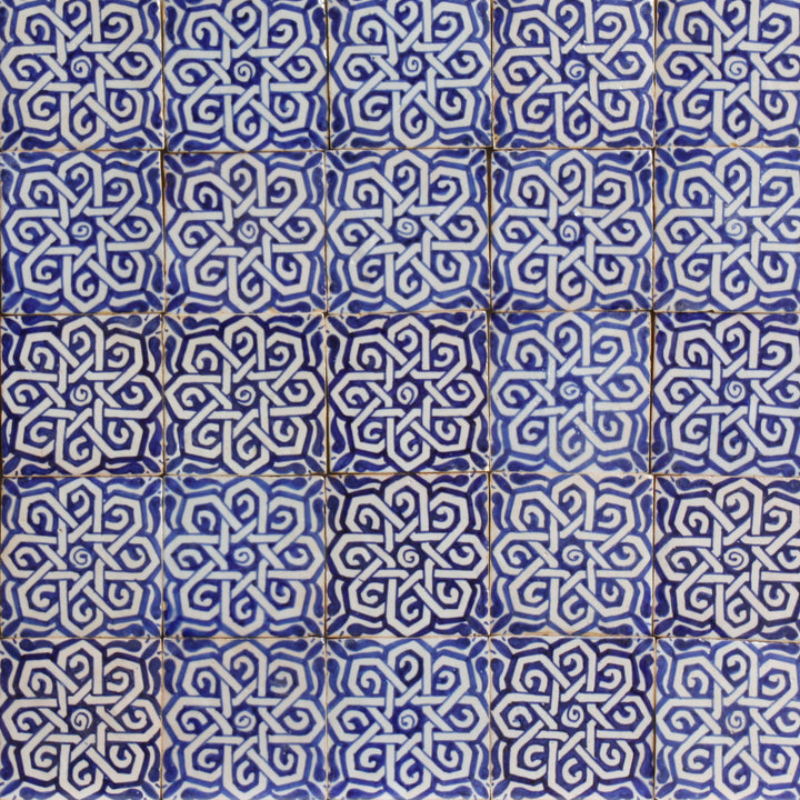 Azulejo pintado à mão – Estilo mourisco