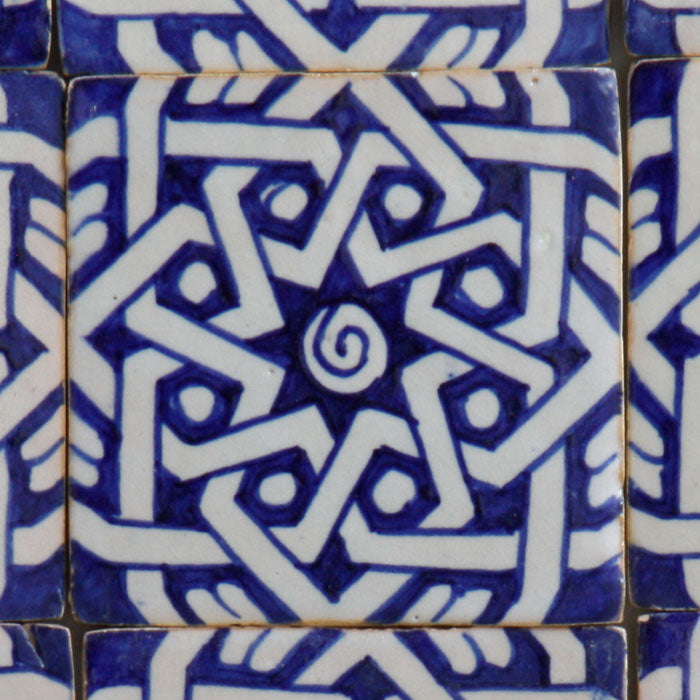 Azulejo pintado à mão – Ornamentação mediterrânica