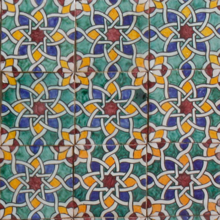 Azulejo pintado à mão – Estilo boémio