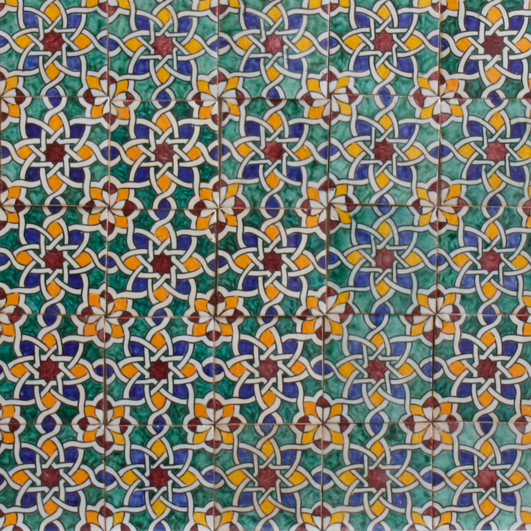 Azulejo pintado à mão – Estilo boémio
