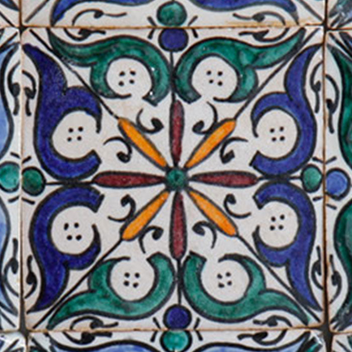 Azulejo pintado à mão – Estilo étnico