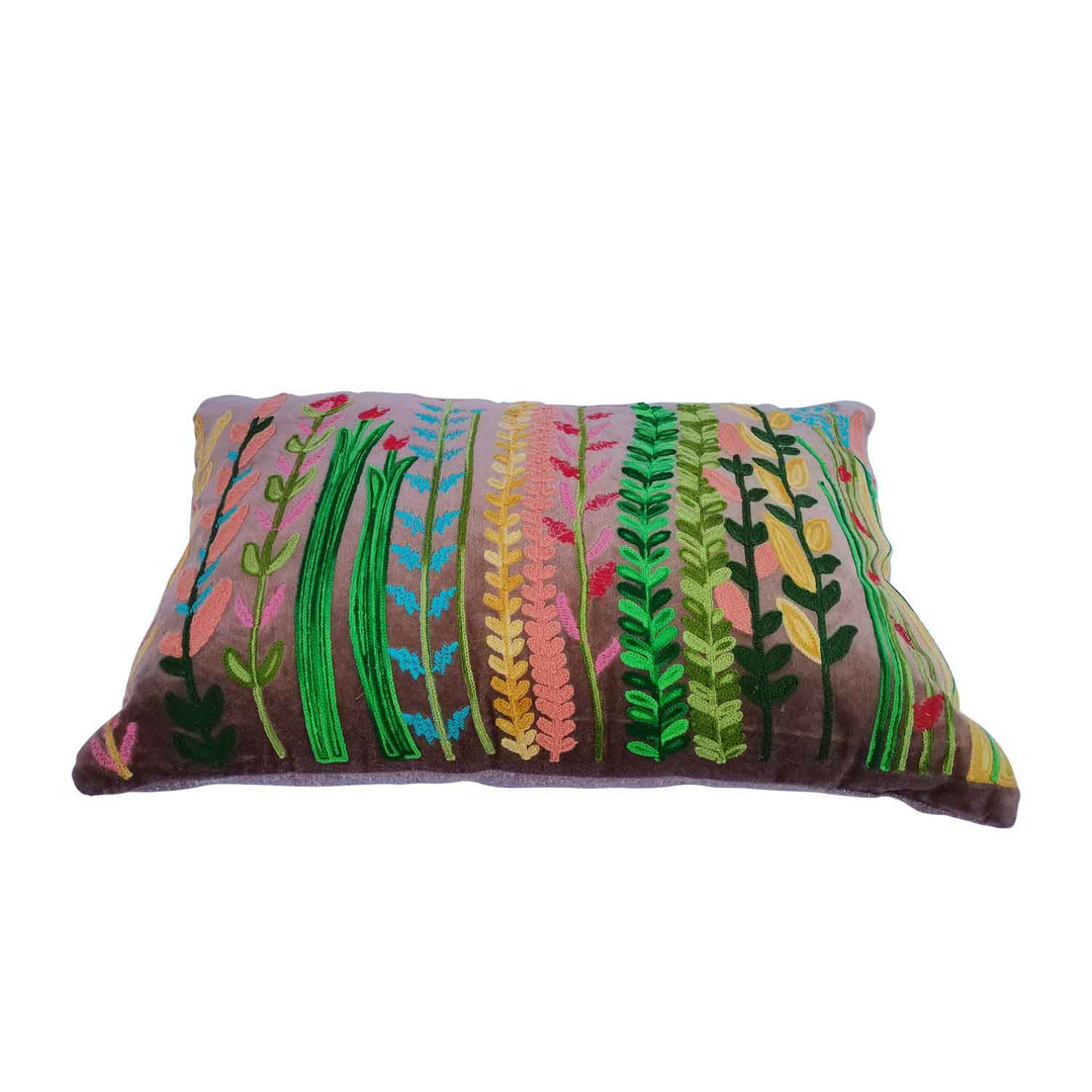 Almofada de veludo Boho Santa
