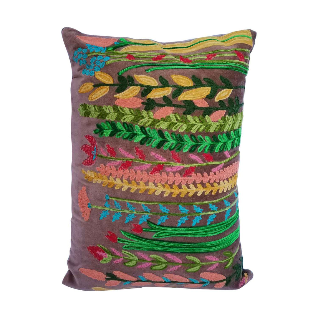Almofada de veludo Boho Santa