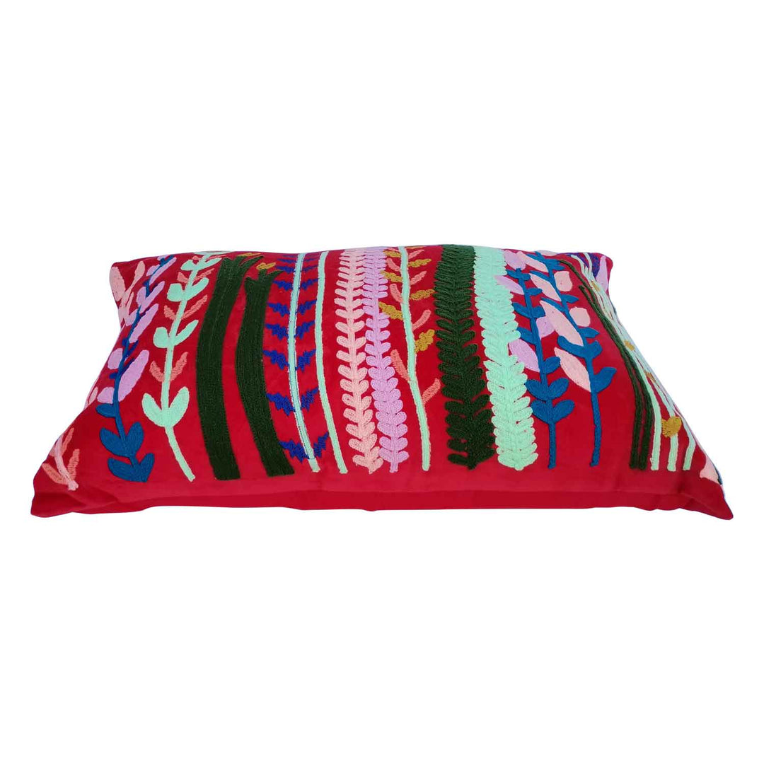 Almofada de veludo Boho Santa