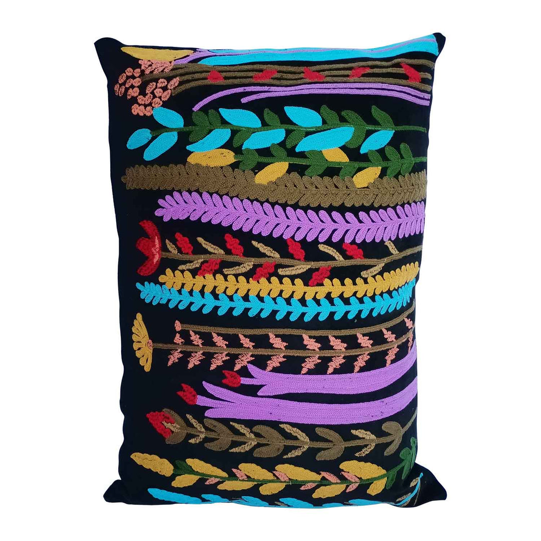 Almofada de veludo Boho Santa