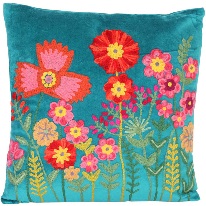 Almofada decorativa Livia com motivos florais