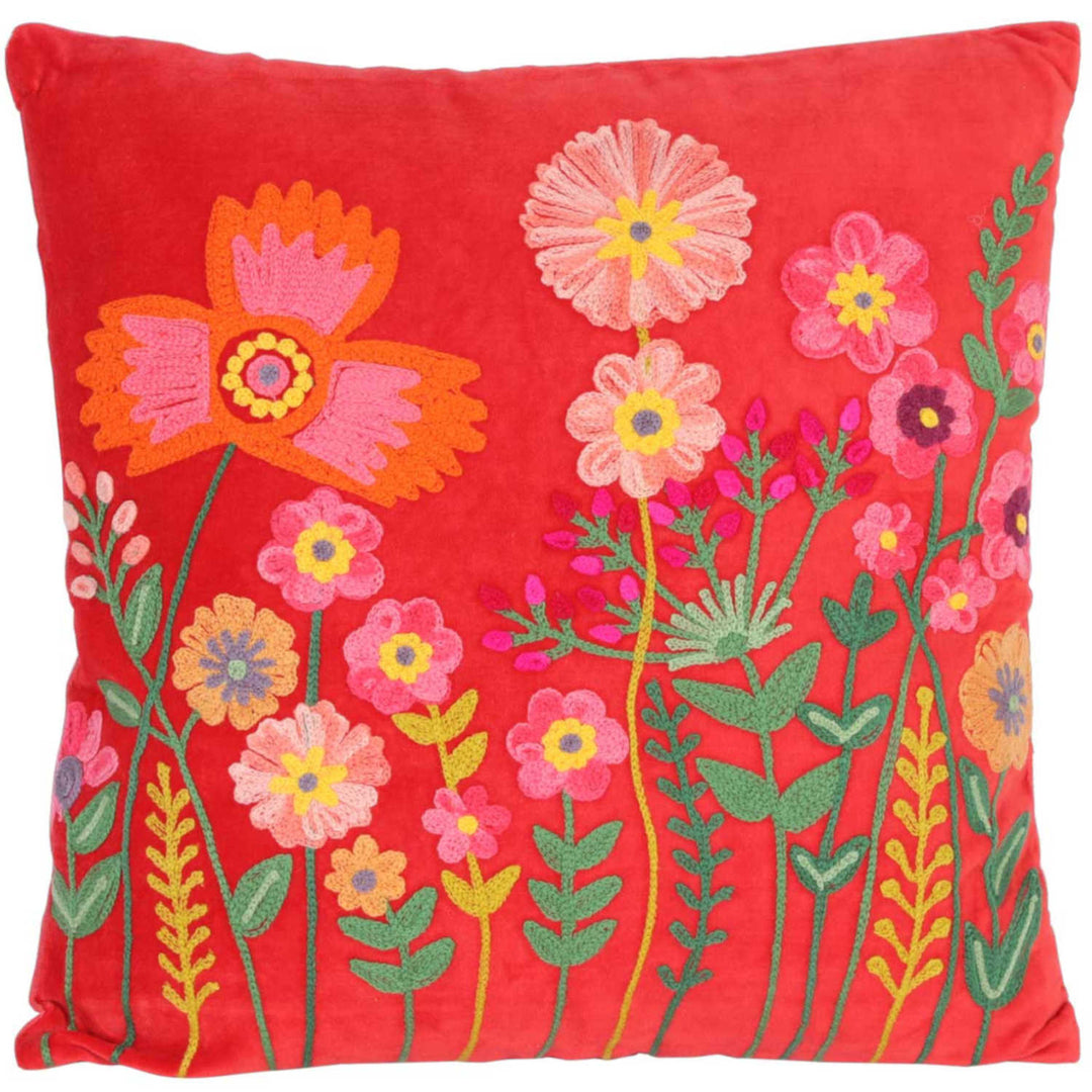 Almofada decorativa Livia com motivos florais
