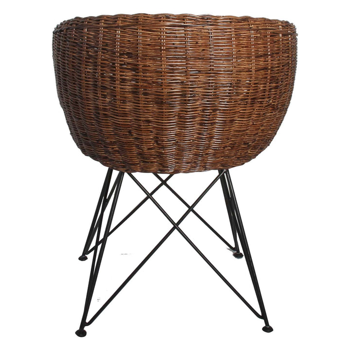 Poltrona Paris em rattan natural