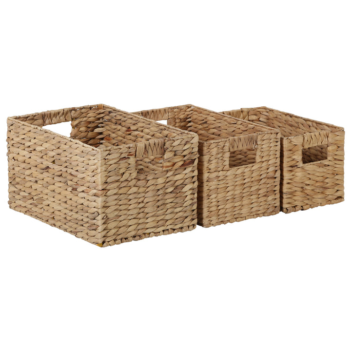 Conjunto de 3 caixas de arrumação Tatia