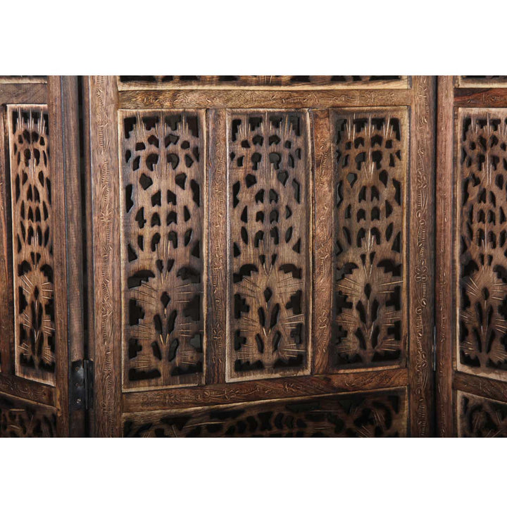 Biombo de madeira Firdaus