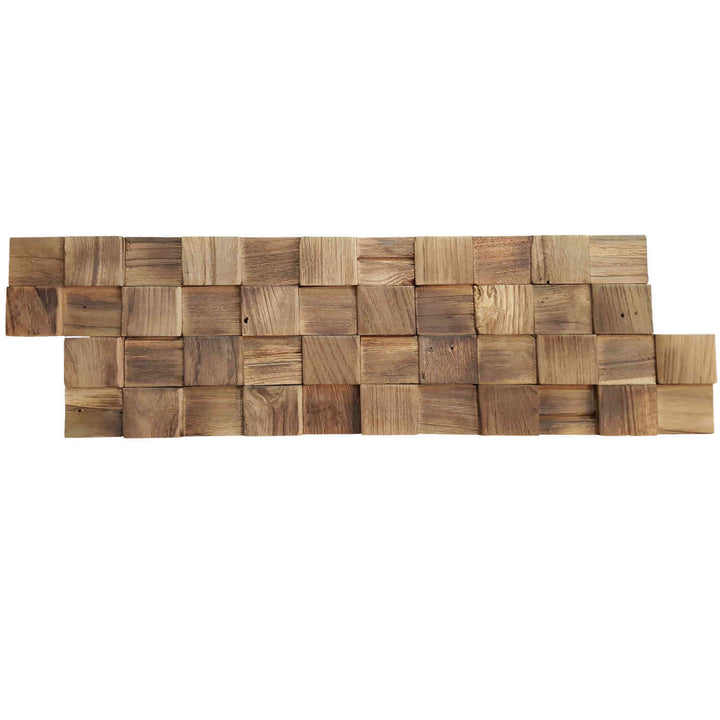 Revestimento de parede em madeira Natural Cube