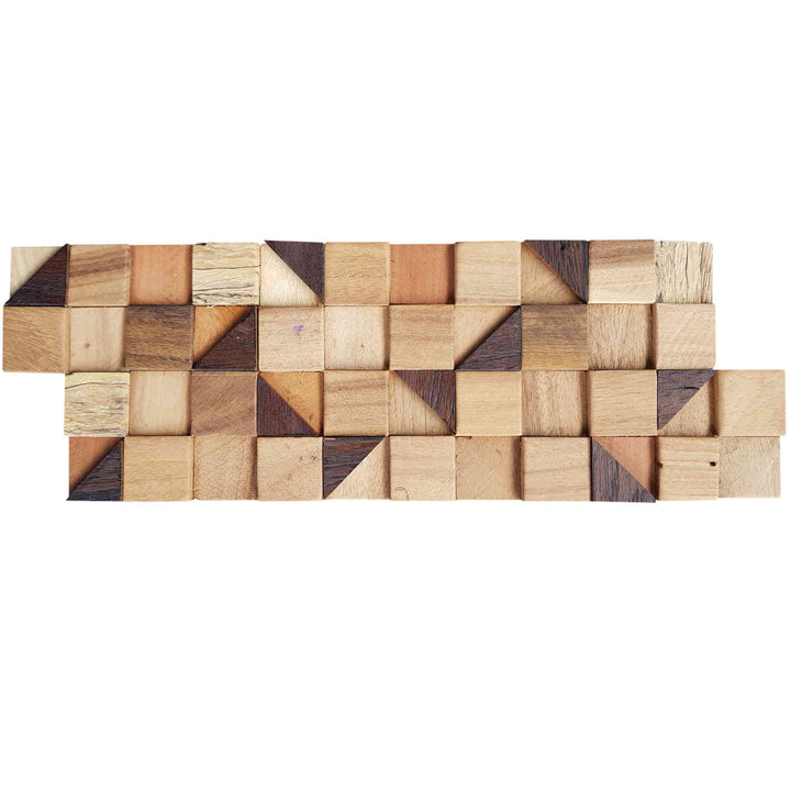Revestimento de parede em madeira Pyramid Cube