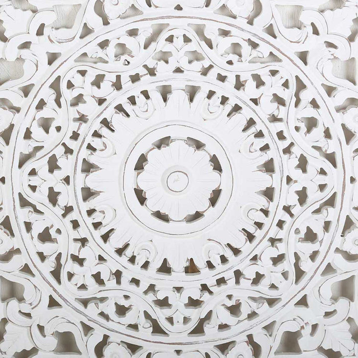 Mandala indiana em madeira Ramez