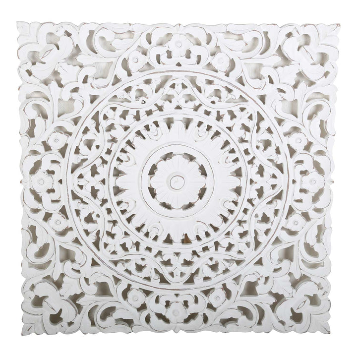 Mandala indiana em madeira Ramez