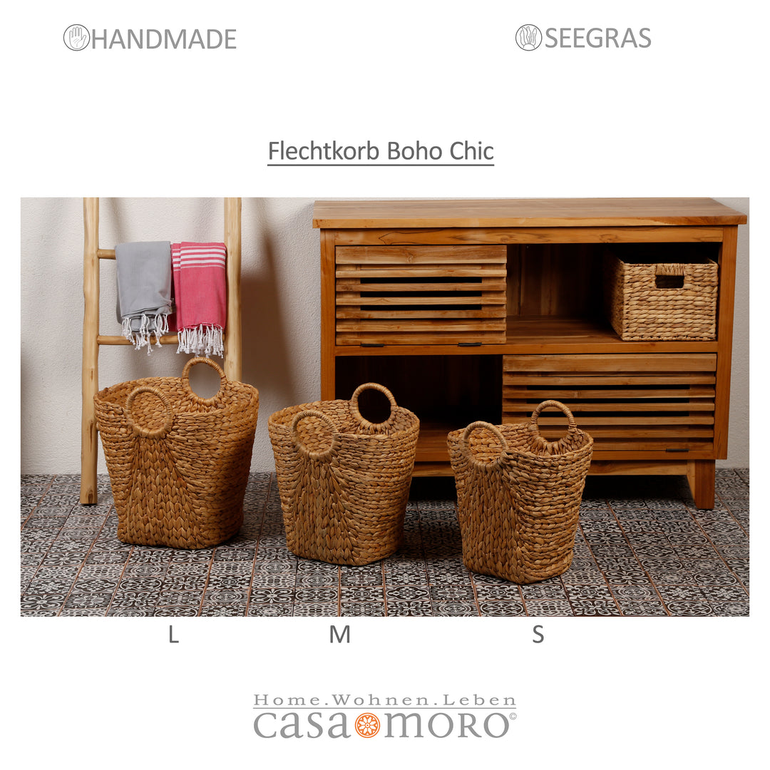 Mala de vime Boho Chic M