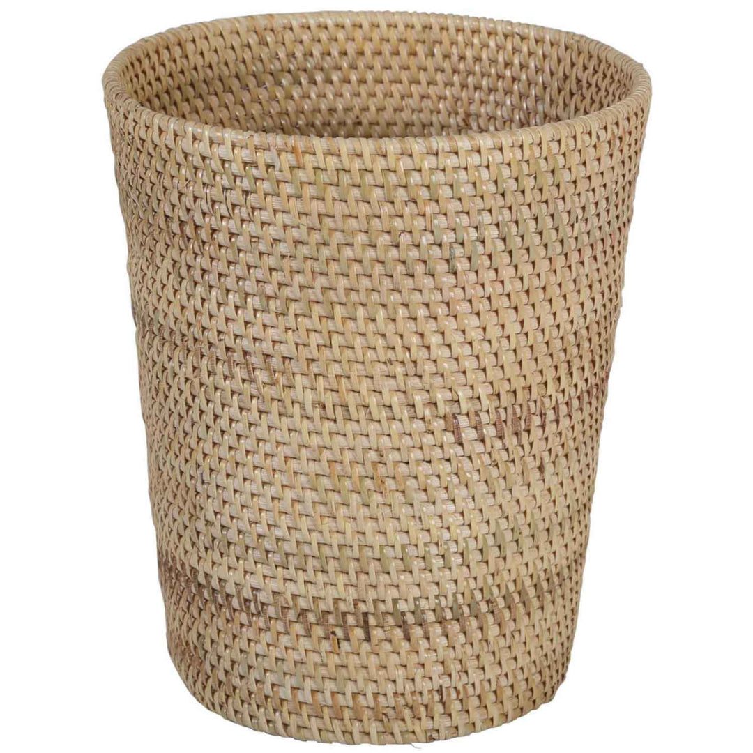 Cesto do lixo em rattan Nila Natural