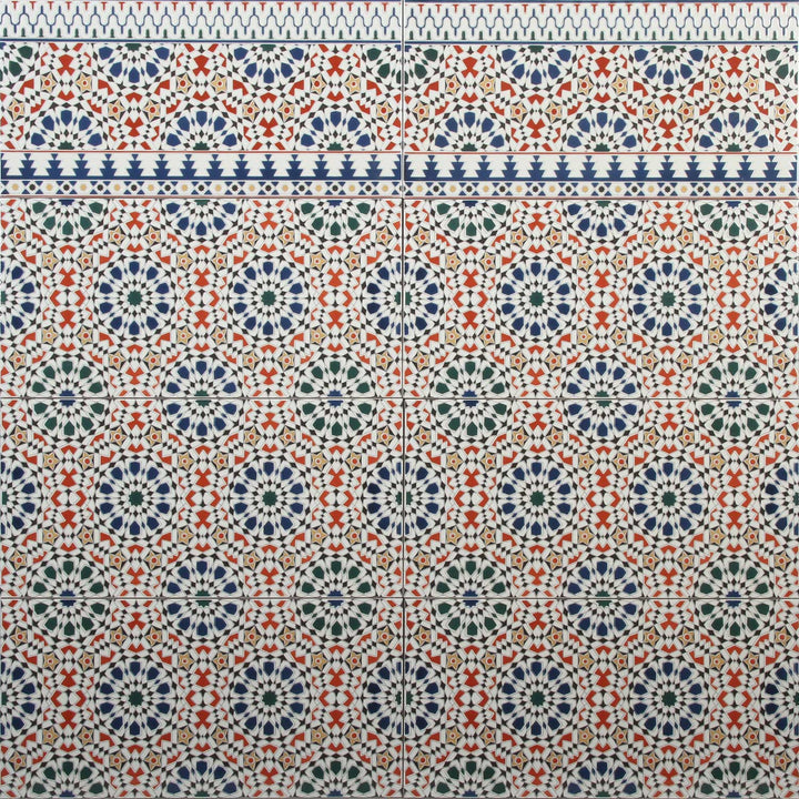 Azulejos de parede marroquinos 50x25 cm – mosaico