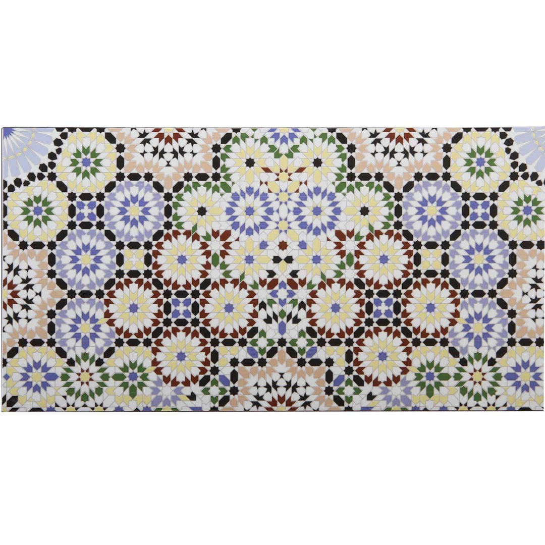 Amostra de azulejo de parede marroquino 50x25 – FL7095