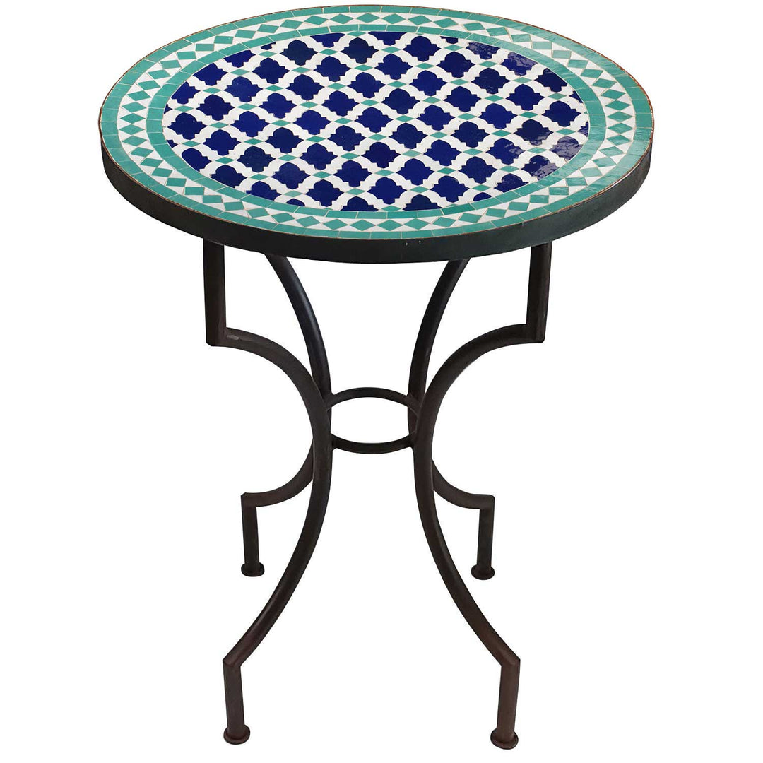 Mesa em mosaico do Marrocos M60-52