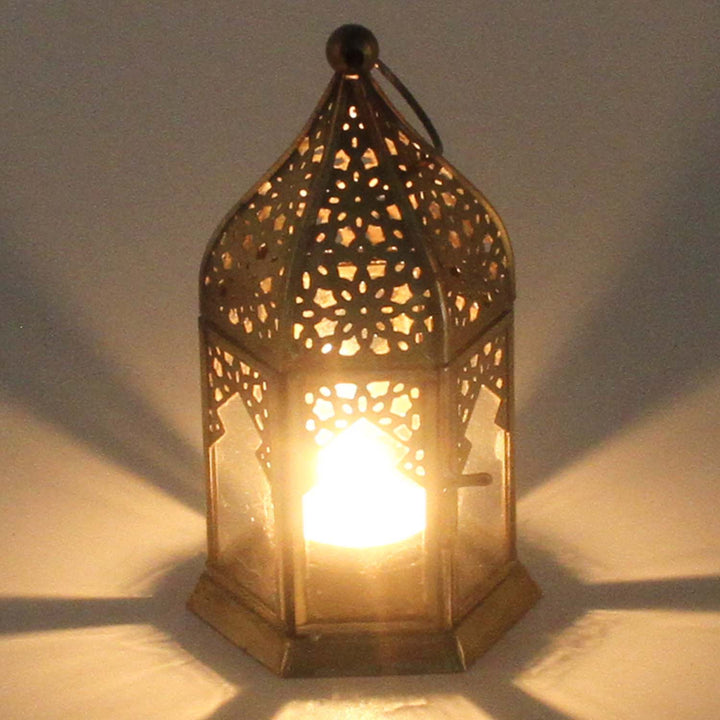 Luzes de vidro orientais Nael transparentes, conjunto de 4