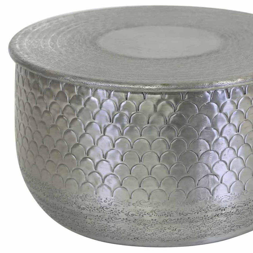 Mesa de apoio oriental Alava Prata