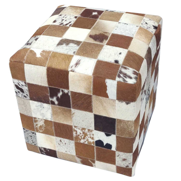 Banco de pele em patchwork Jaspal