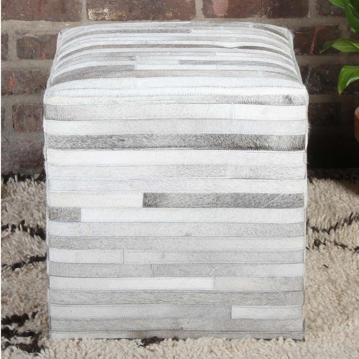 Banco de pele em patchwork Liem