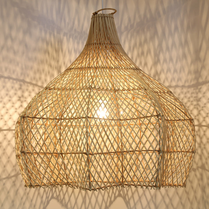 Candeeiro de rattan Manohara