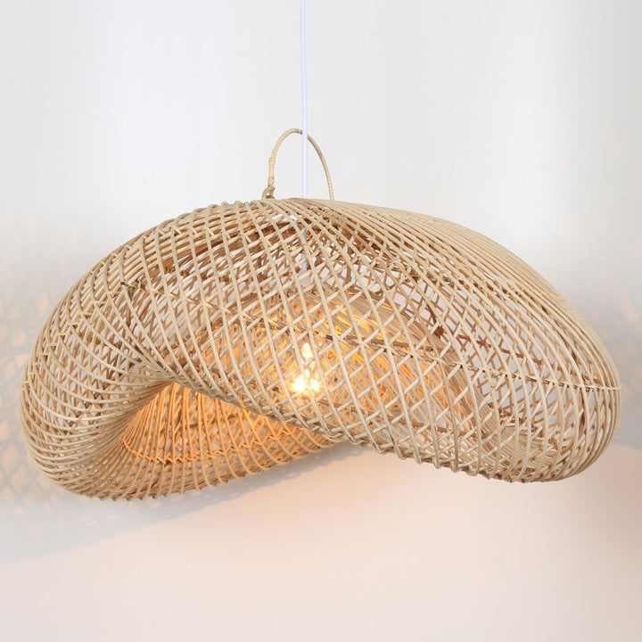 Candeeiro de rattan Luna