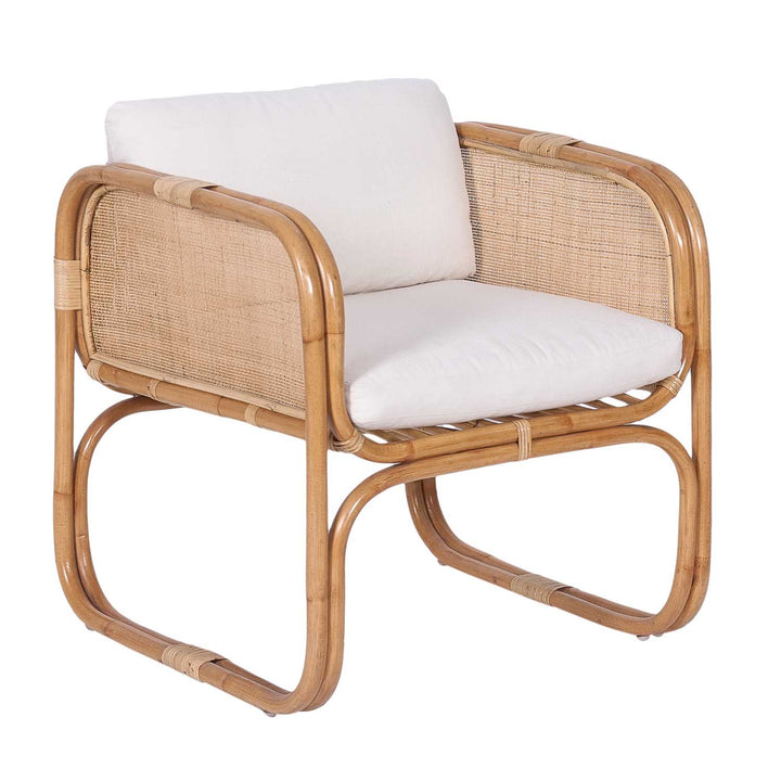 Poltrona de rattan Bima