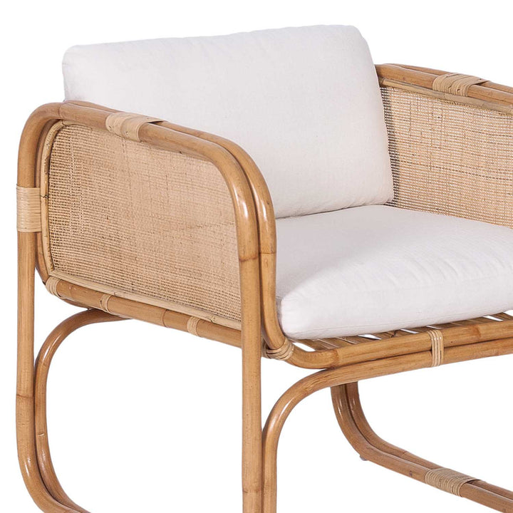 Poltrona de rattan Bima