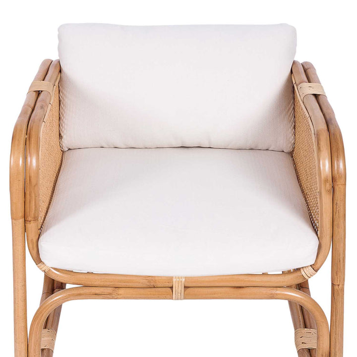 Poltrona de rattan Bima