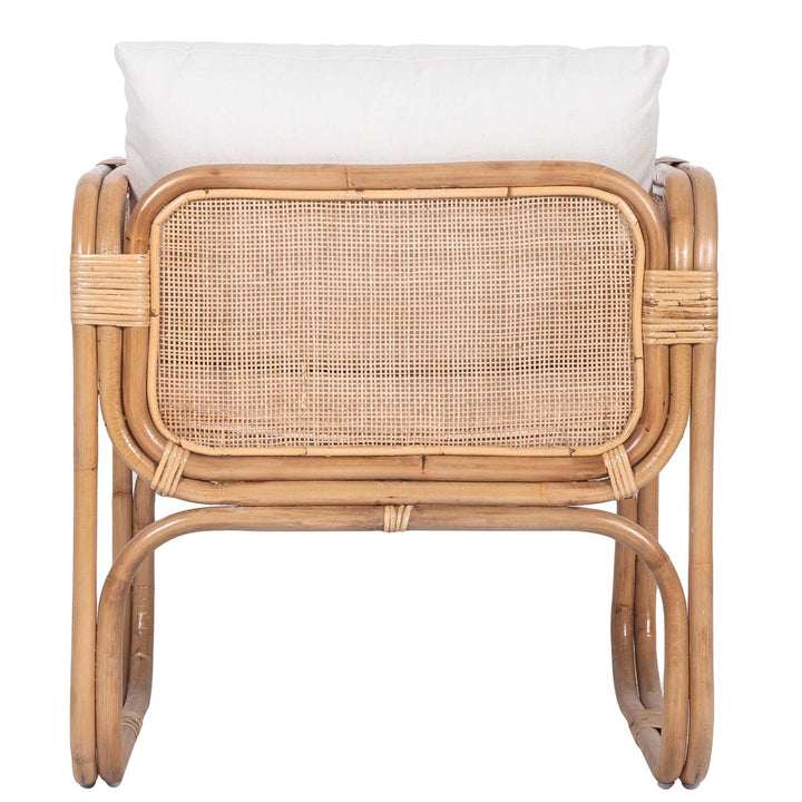 Poltrona de rattan Bima