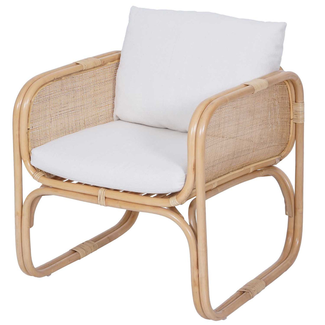Poltrona de rattan Bima