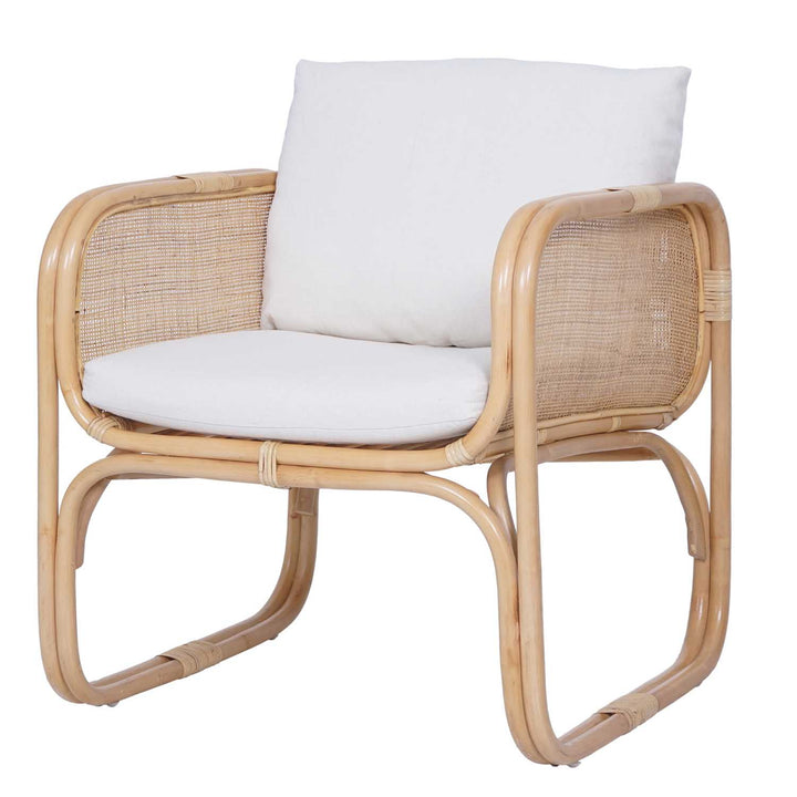 Poltrona de rattan Bima