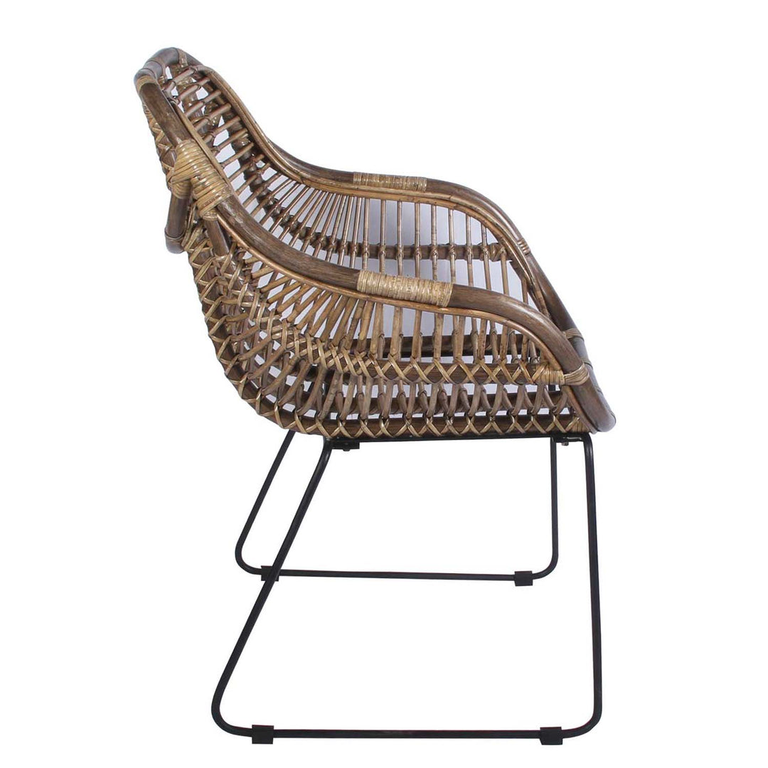Poltrona de rattan Madrid