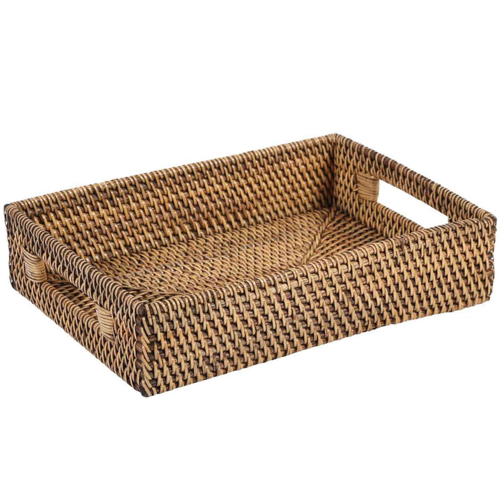 Bandeja de rattan Lisa retangular