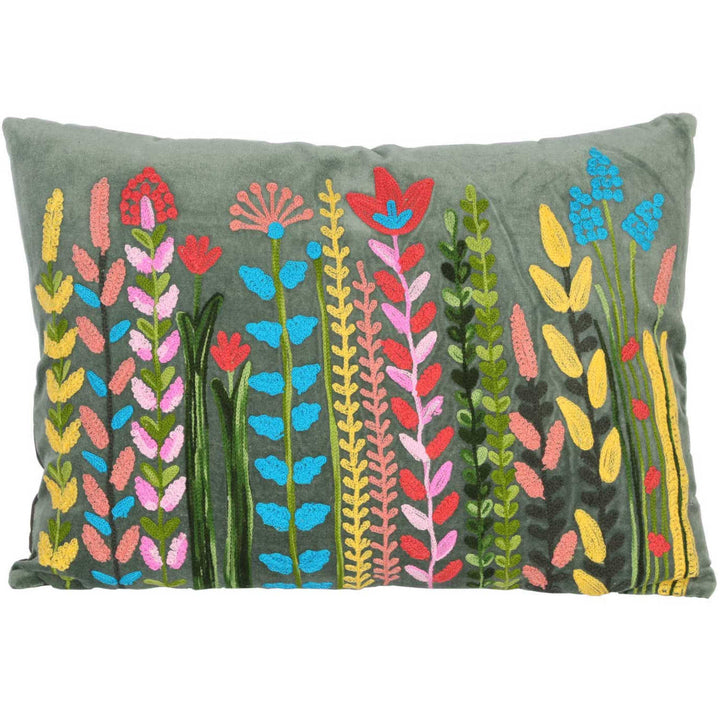Almofada de veludo Boho Santa