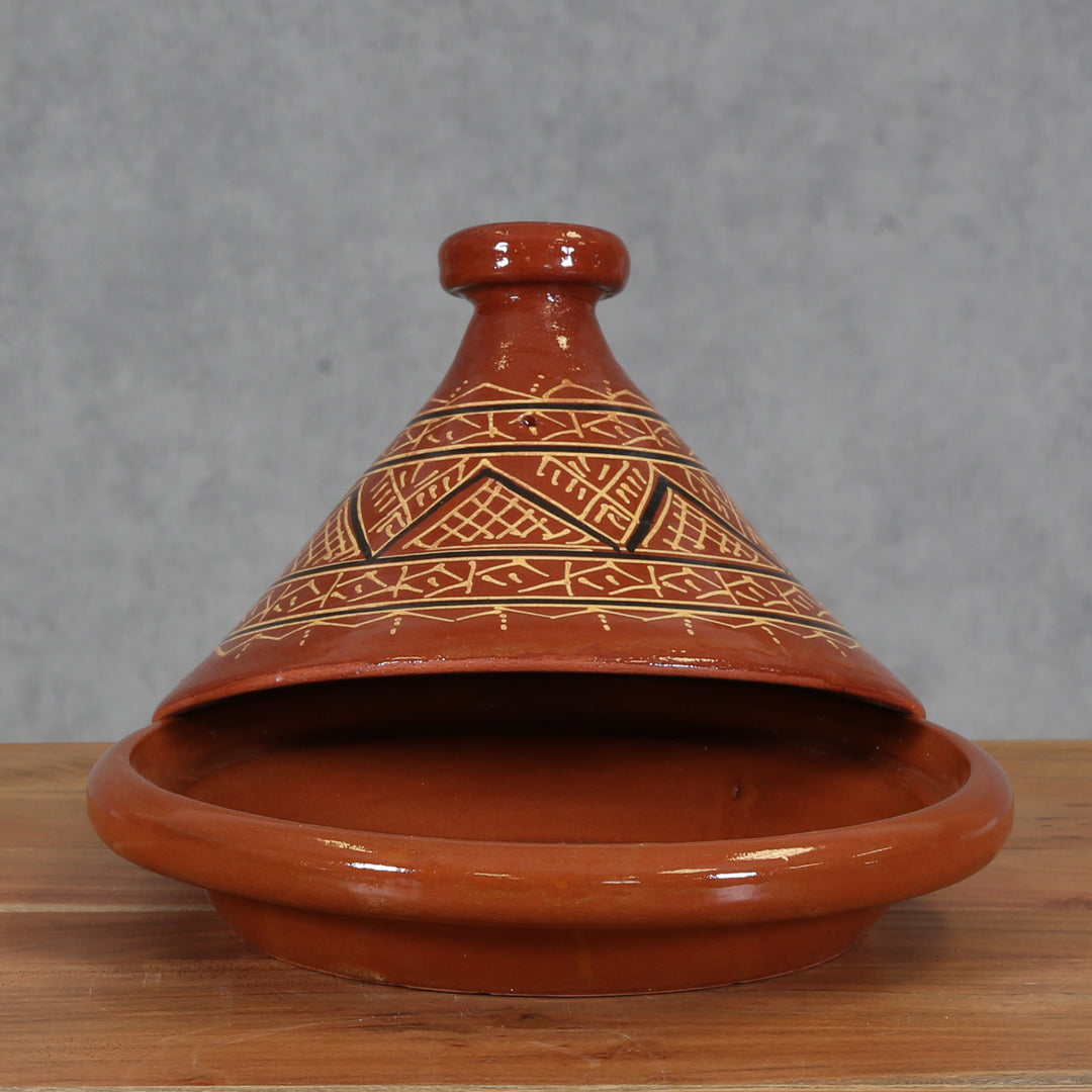 Tajine esmaltada «Agadir» – 34 cm