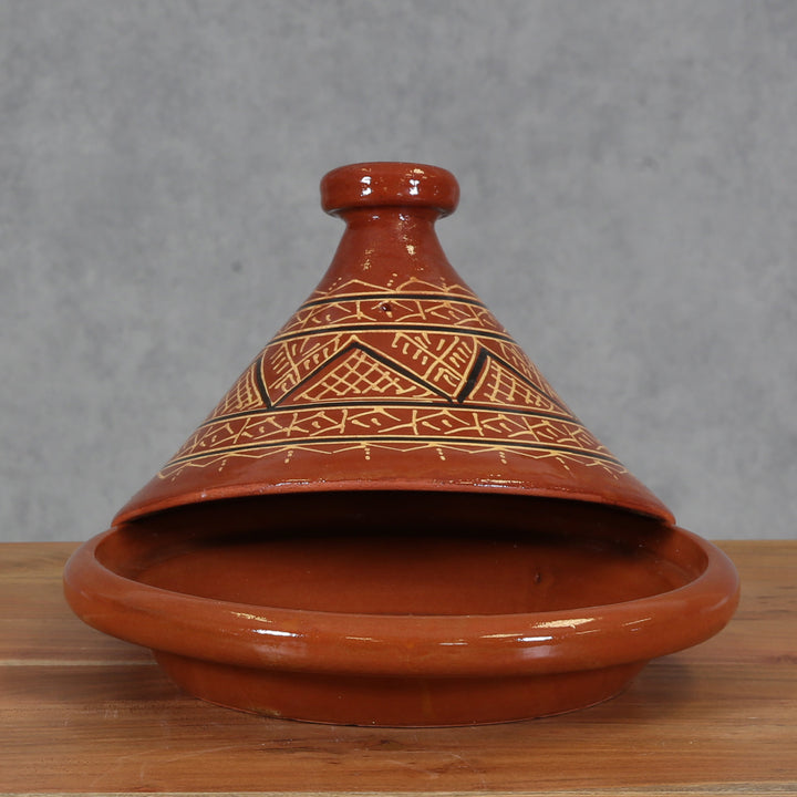 Tajine esmaltada «Agadir» – 34 cm
