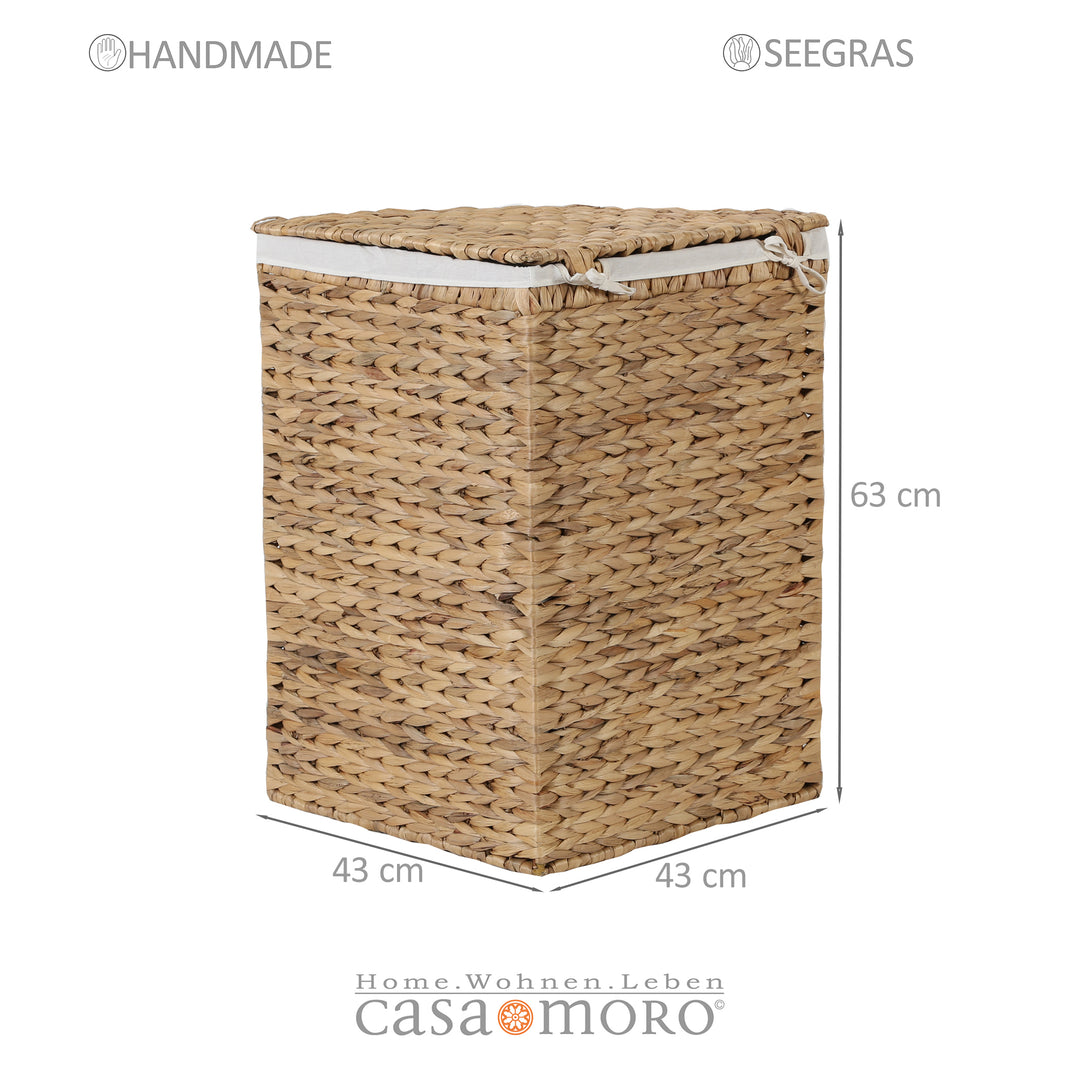 Cesto de roupa suja de canto Viona M