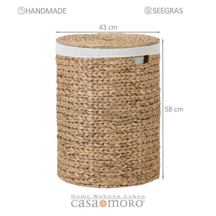 Cesto da roupa suja Zenta L com tampa