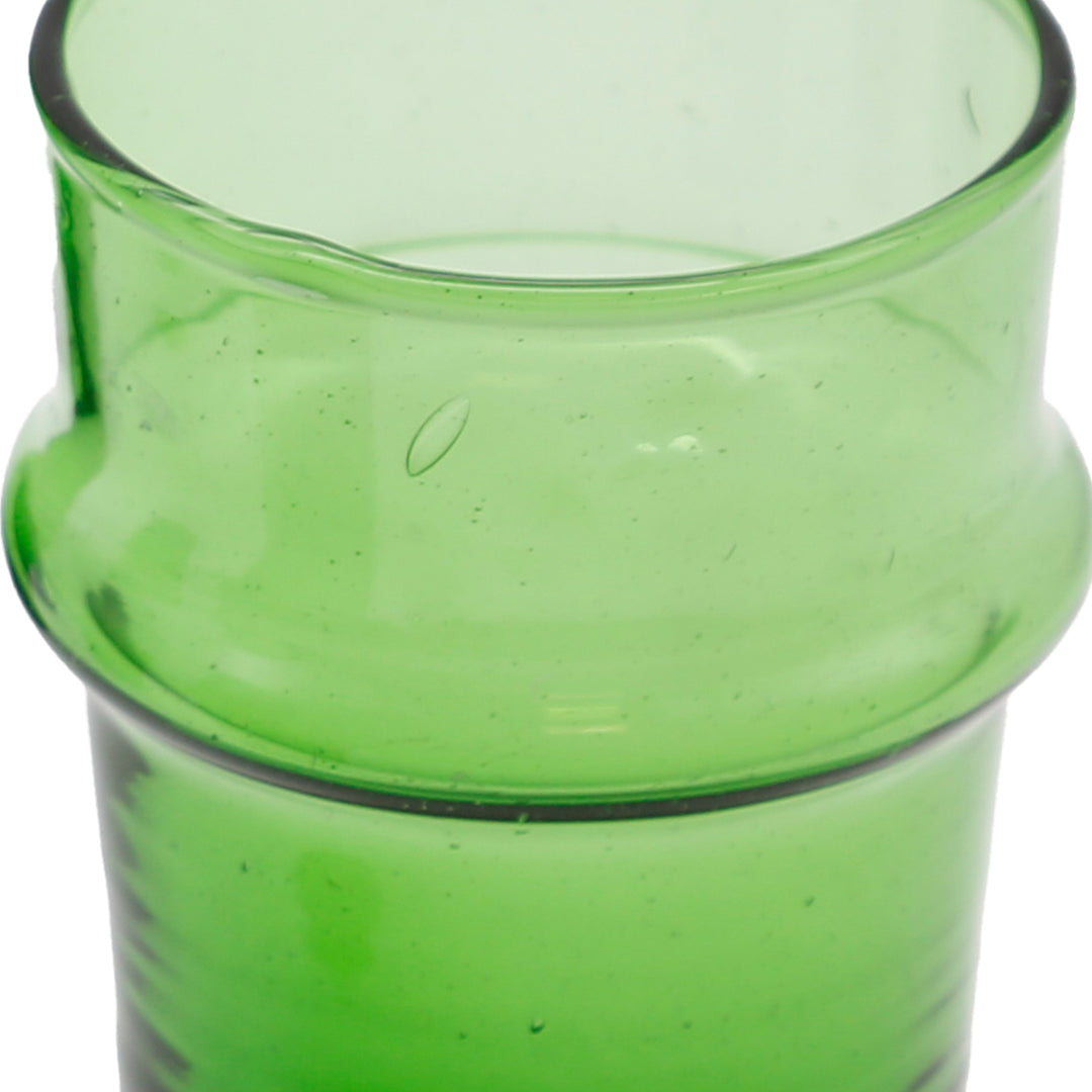 Conjunto de copos verdes – ideal para sobremesas cremosas
