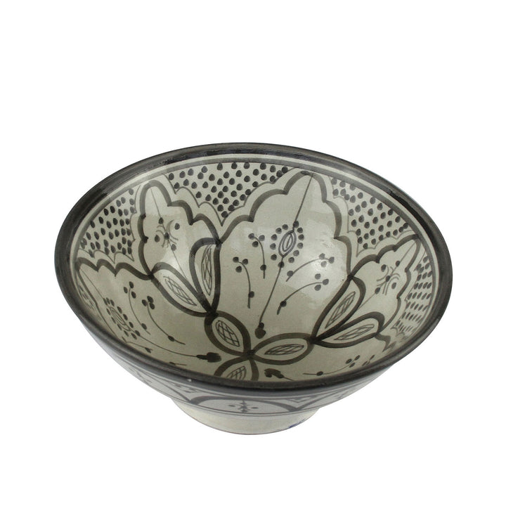 Taça de cerâmica pintada à mão KS46