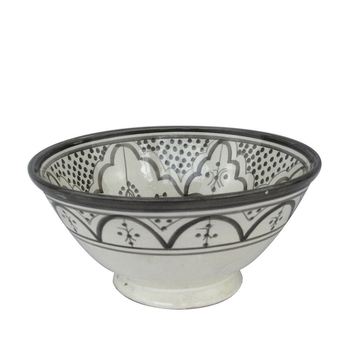 Taça de cerâmica pintada à mão KS46