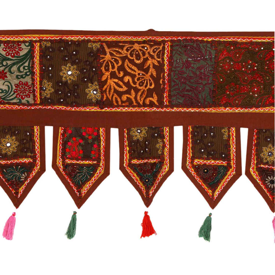 Toran indiano em patchwork