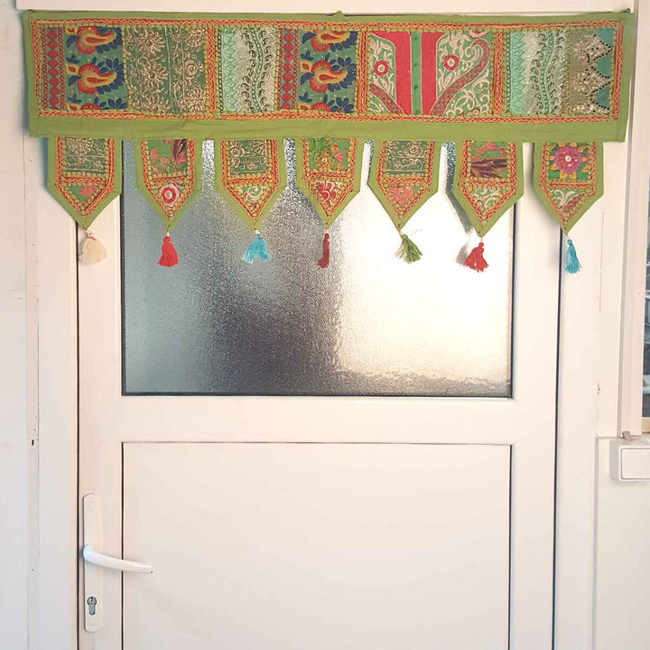 Toran indiano em patchwork
