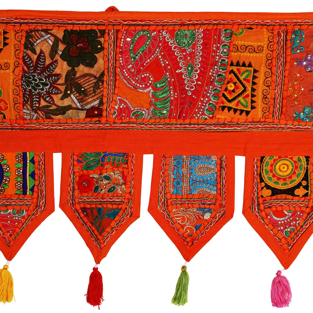 Toran indiano em patchwork